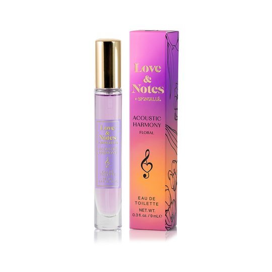 LOVE & NOTES ACOUSTIC HARMONY EAU DE TOILETTE banner