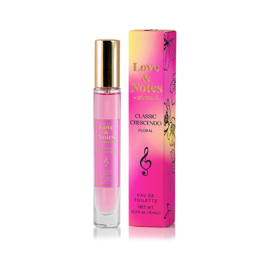 LOVE & NOTES CLASSIC CRESCENDO EAU DE TOILETTE banner
