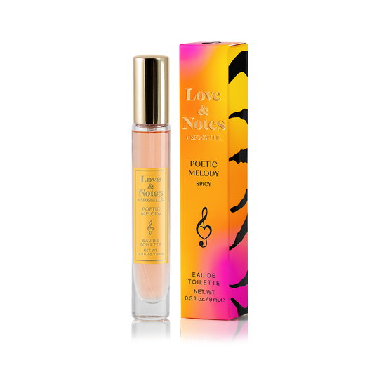 LOVE & NOTES POETIC MELODY EAU DE TOILETTE banner