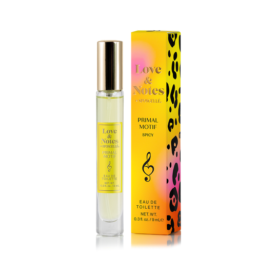 LOVE & NOTES PRIMAL MOTIF EAU DE TOILETTE banner