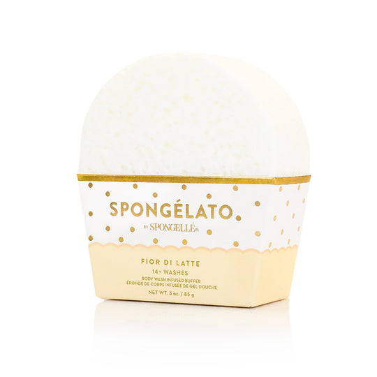 SPONGELATO COLLECTION BODY WASH INFUSED BUFFER FIOR DI LATTE (14+ USES) banner