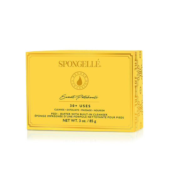 DAISY COLLECTION PEDI BUFFER - SWEET PATCHOULI banner