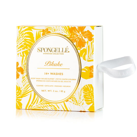 HAWAIIAN COLLECTION BODY WASH INFUSED BUFFER - PIKAKE (ORANGE) banner