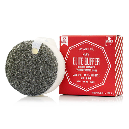 MEN'S ELITE BUFFER WITH SCRUBBER  - BOURBON ABSOLUTE banner